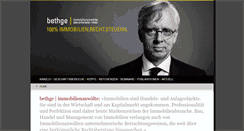 Desktop Screenshot of bethgeundpartner.de